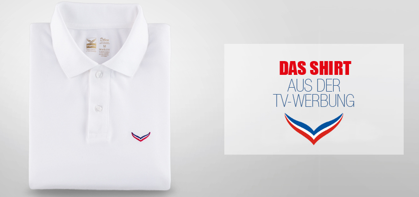 Das Shirt aus unserem Werbespot