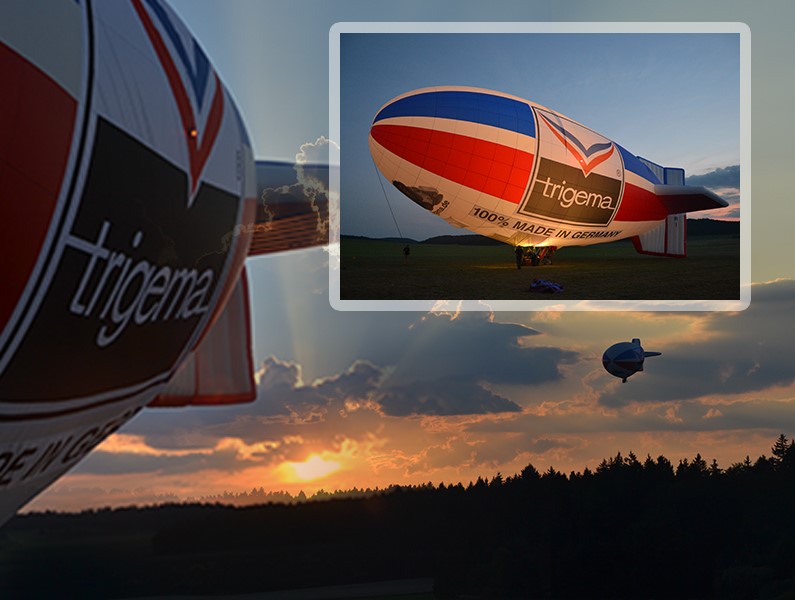 TRIGEMA Luftschiff Degerfelder Flugplatz