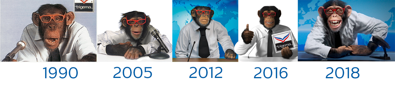 TRIGEMA Werbespot, neuer Werbespot, Affe, Schimpanse, Charly, Affen-Spot, Wolfgang Grupp, Werbespot, TRIGEMA Werbefilm