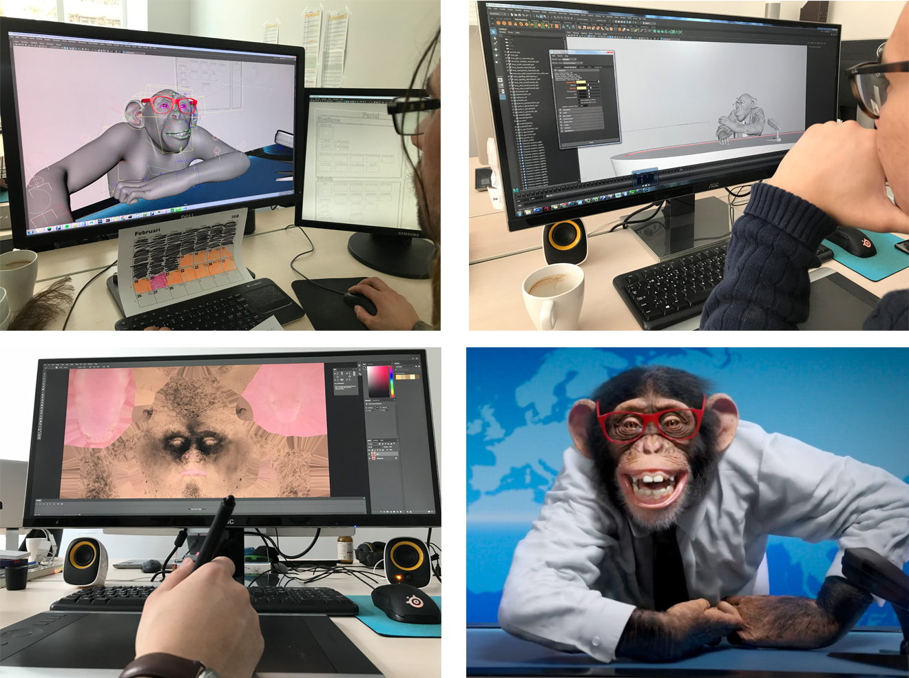 TRIGEMA Werbespot, neuer Werbespot, Affe, Schimpanse, Charly, Affen-Spot, Wolfgang Grupp, Werbespot, TRIGEMA Werbefilm
