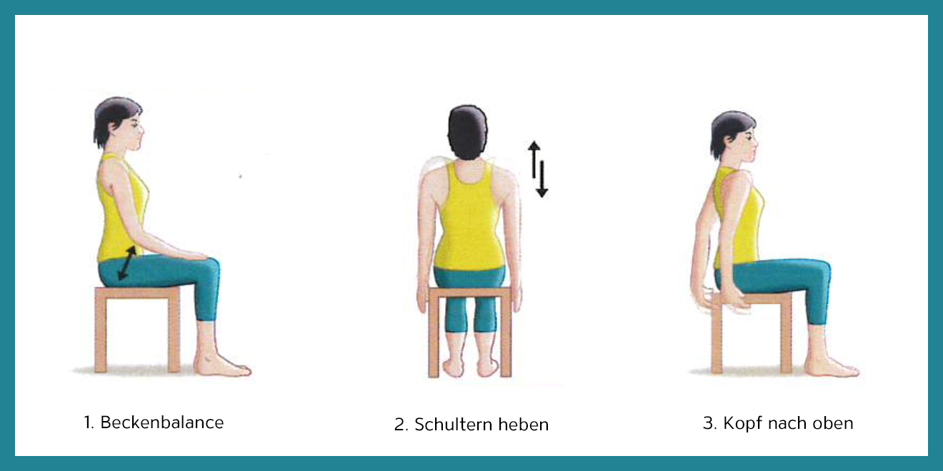Rückenschule, Rückenschmerzen, Übungen Rücken, Rückenmuskulatur, Rückentraining, Rückenmuskulatur aufbauen, Rückenschule Übungen, Rücken Stärken, Rückenmuskulatur stärken, Rücken Alltag, Schultergürtel, Schultermuskulatur, Schulterapparat, Schultern stärken, Muskeln Schultern, Schultermuskulatur aufbauen, Lendenwirbel, Brustwirbel, Halswirbel, Wirbelsäule