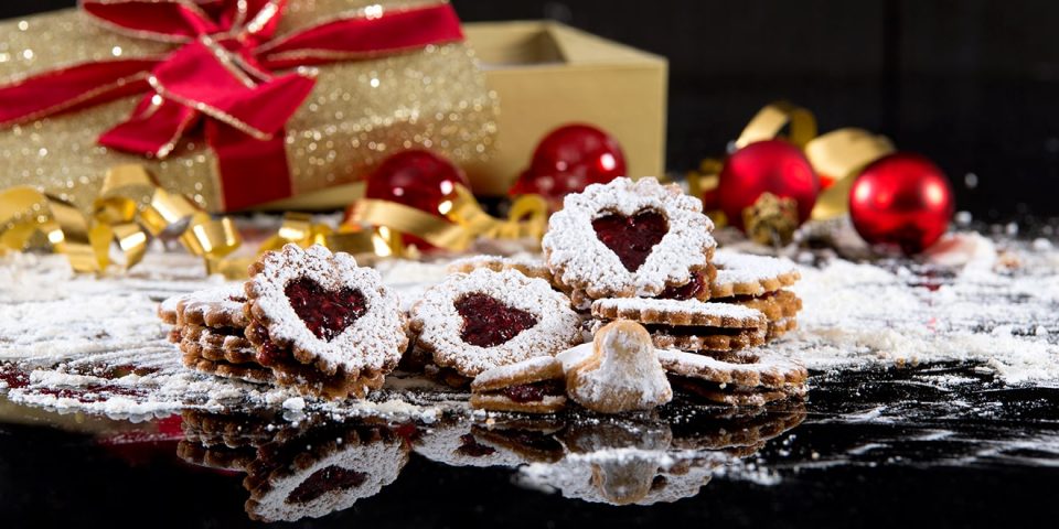 Linzer Weihnachts-Plätzchen 
