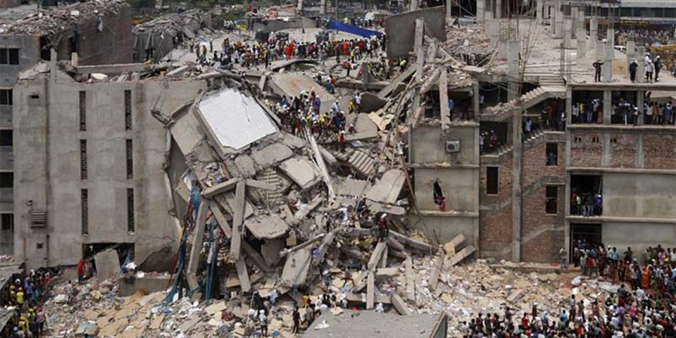 Rana Plaza Unglück in Bangladesch. Der Ursprung für die Fashion Revolution.