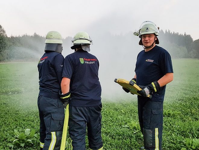 Feuerwehr Horndorf trägt Corporate Fashion von TRIGEMA
