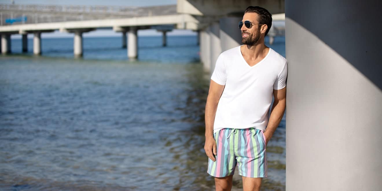 Badehose aus SEAQUAL YARN.