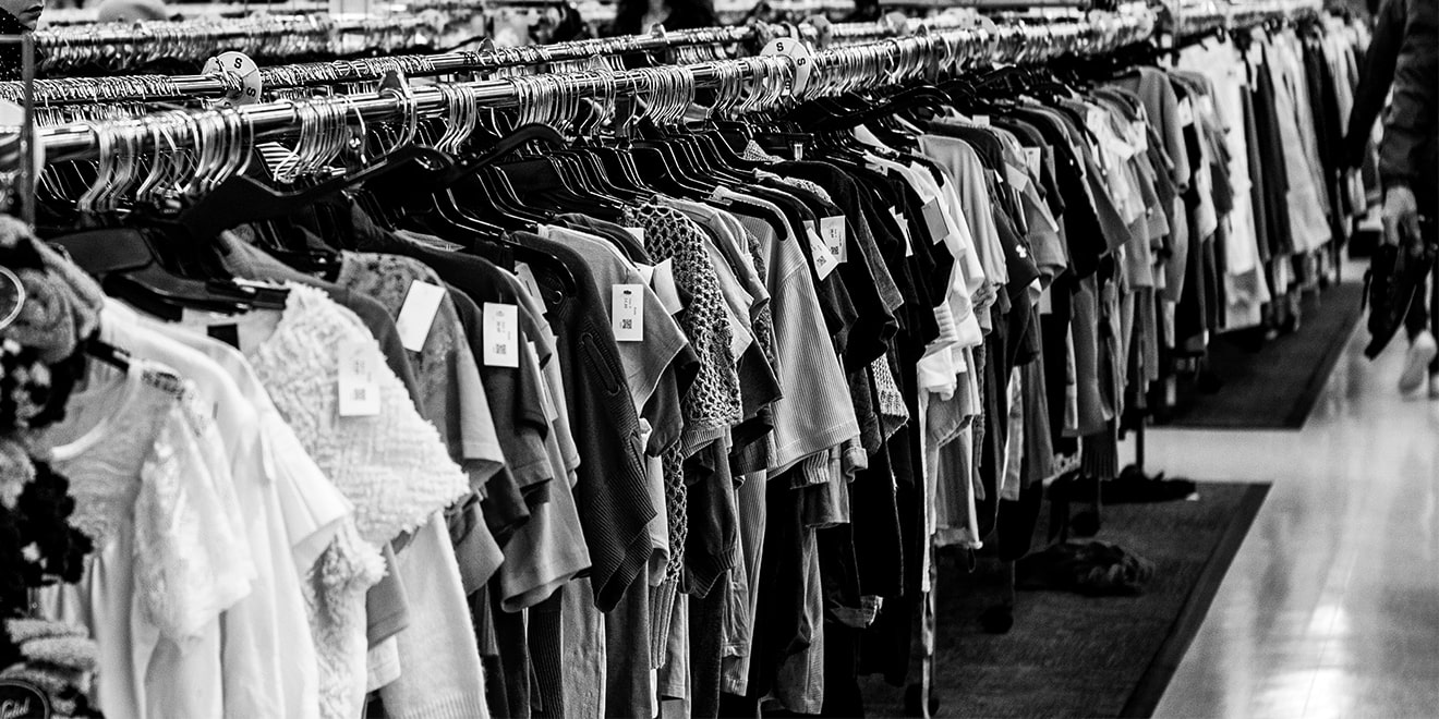Second-Hand als Alternative zu Real-time-Fashion.
