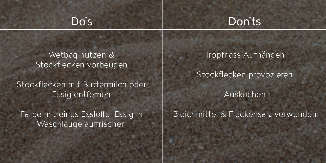 Um die Farbe von Badebekleidung so lang wie möglich zu erhalten, beachte folgende Do's und Don'ts.