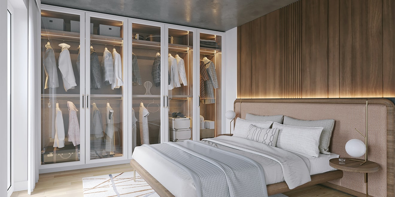 Ästhetischer Kleiderschrank wie im Katalog - aber nicht Zuhause!