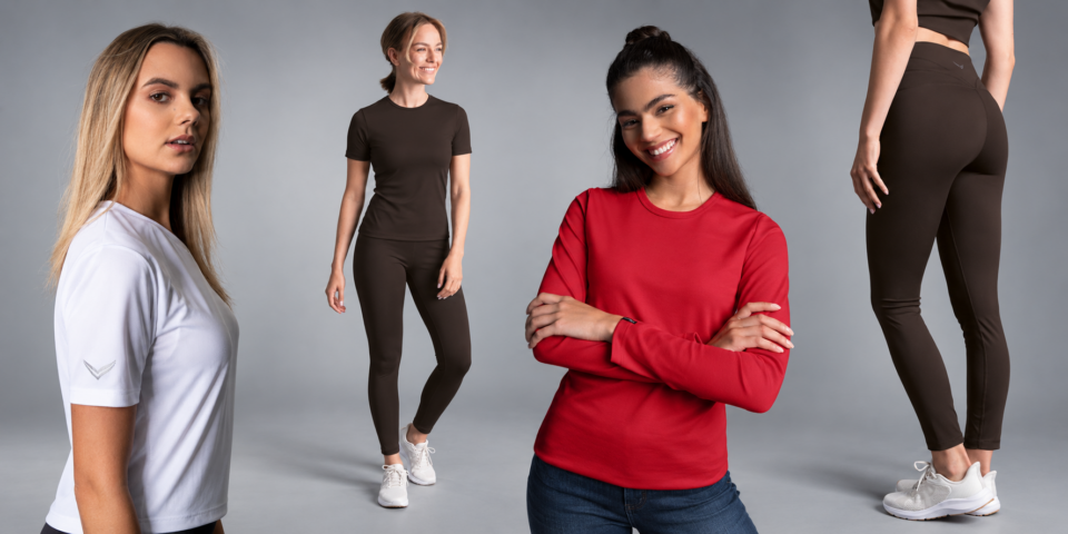 Sportliche Laufbekleidung für Damen