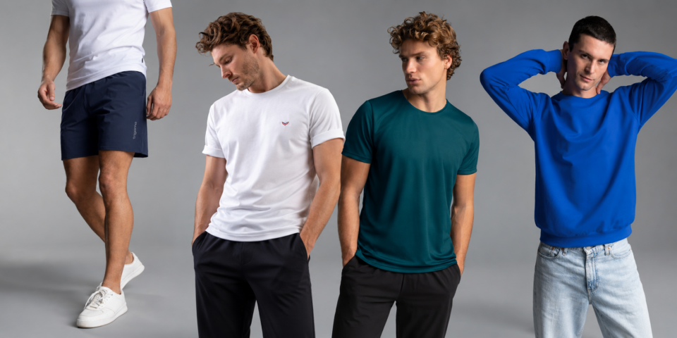 Sportliche Laufbekleidung für Herren